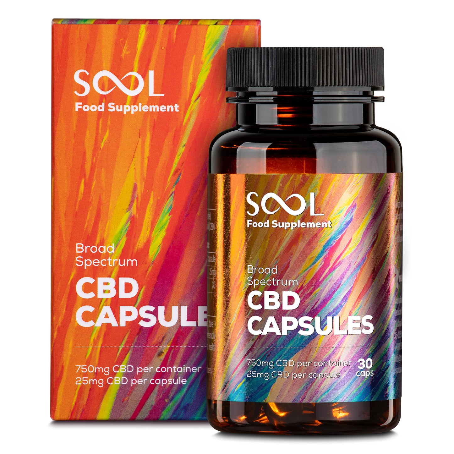 Reakiro - SOOL CBD Capsules 450mg - 1500mg