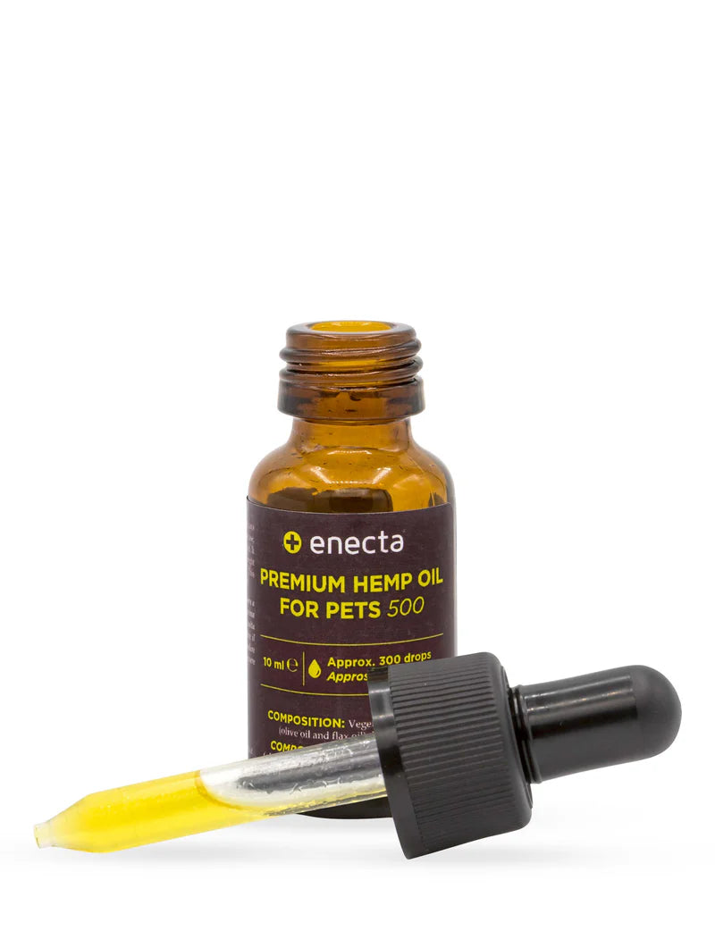 Enecta - Pet Premium Hemp Oil 500mg - 1500mg