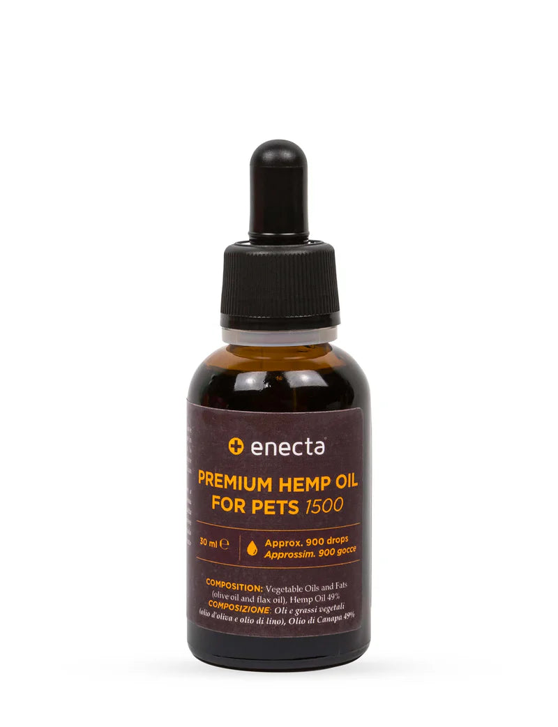 Enecta - Pet Premium Hemp Oil 500mg - 1500mg