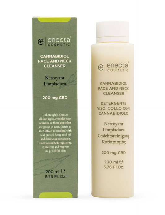 Enecta - CBD Face & Neck Cleanser 200mg 200ml